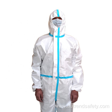 Protective Body Chemical Disposable Coverall Protective Suit